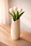Sandwave Spiral Decorative Vase – Modern Textured Design Home Decor - 2