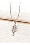 Steel Zircon Stone Balloon Model Women's Necklace - 5