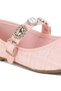 Women Charms Embellished Tweed Mary Janes In Pink - 5
