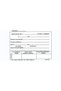 Cashier Payment Order, A6 format, front and back - 2