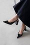 Vera Women's Patent Leather Heeled Shoes Black - 2
