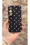 Samsung Galaxy S26 Compatible Mini White Heart Patterned Silicone Shock-Absorbing Classic Protected Rubber Case - 2
