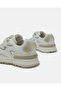 Girls Cream Material Block Slimrunner Trainers - 4