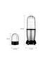 400W Juicer Blender with Overheat Protection Stainless Steel Design - 4