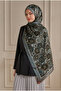 Gray Pattern Patterned Organic Shawl