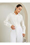 White Rhinestone-Embellished Shirt - 6