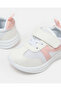 Girls White Colour Block Trainers - 3