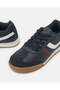 Senior Boys Navy Material Block Sneakers - 3