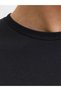 Black Sunflower Print Cotton T-Shirt - 7