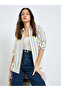 Yellow Striped Oversized Shirt