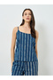 Pack of 3 - Cotton Striped Cami, Pants and Robe Set - 5