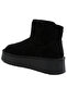 Women Chunky Platform Winter Boots in Black - 3