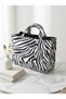 Patterned Bez Bag Lined ,Inside C Pocketed Duck Fabric,Handmade O Shoulder Bag Daily, Holiday, Shopping 30X35 - 3