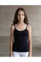 Senior Girls 2 Pack White And Black Cotton Vests