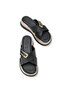 Nashira Mia Women's Slippers 0012331 Black - 4