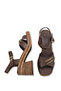 Larissa Diva Women's Heeled Sandals 0012342 Brown - 5