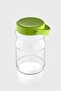 Macro 1700 ml Glass Jar 131074 Green - 3