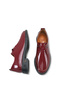 Women's Loafers 0012345 Claret Red Patent Leather - 5