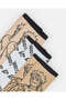 Senior Boys Assorted 3 Pack Naruto Character Ankle Socks - 3
