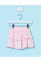 Infant Girls Lilac Pointelle Skirt with Bloomer