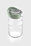 Mono 1700 ml Green Lidded Glass Jar 131072 - 3