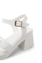 Larissa Diva Women's Heeled Sandals 0012342 White - 4