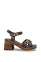 Larissa Diva Women's Heeled Sandals 0012342 Brown - 3