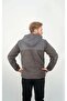 New Season Coated Hooded Men's Fleece Jacket - 4