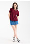 Women's Basic T-Shirt Crew Neck Short Sleeve Oversized Relaxed Fit Summer Casual Loose Tshirt - 5