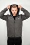 New Season Coated Hooded Men's Fleece Jacket - 5
