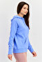 Women's Sweatshirt Free Blue - 2