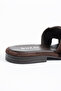 Leomaris Genuine Leather Soft Sole Pack Double Buckled Daily Slipper - Sandals - 7