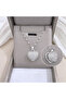 Steel Openable Heart Pearl Zircon Stone Women's Necklace