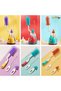 3-in-1 Silicone Bottle Brush Cleaner - For Baby Bottles, Water Bottles, Glass Cups, and Thermoses, I - 6