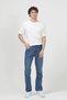 Men's Regular Waist Baggy Fit Straight Leg Blue - 5002 - 2