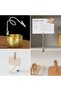 5Pcs Stainless Steel Double Head Alligator Clip Stretchy Body Note Holder and Coil Stabilizer Apparatus - 4