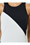 Color Block Sleeveless Midi Dress - 5