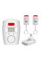 Wireless Motion Sensor 105db + 2 Remotes - 4