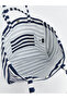 Striped women's beach bag - 2
