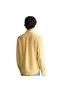 Men's Yellow Regular Fit Button Collar Linen Shirt - 5