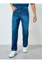 Men Blue Loose Fit Faded Jeans