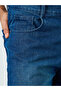 Men Blue Loose Fit Faded Jeans - 3