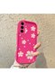 Samsung Galaxy A36 Plain Floral Case, High Quality Silicone, Shockproof, Stylish