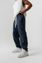 Men's Washable Baggy Sweatpants with Elastic Waist and Elastic Cuffs at the Legs - 6
