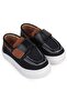 Civil Boys' Suede Single Velcro Casual Shoes |   School Nursery and Daily Use - Navy Blue - 5