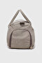 Mink Crinkle Fabric Shoe Compartment 00818 Front Pocketed Waterproof Shoulder Strap Sports and Travel Bag Si - 8