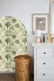 Palm Tree Wall Sticker Belt Design Green Bohemian Living Room Bedroom Decor - 3