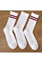 Sports Socks White 3 Pairs Stitch-Free Towel Sole - 3