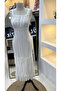 فستان مزدوج أسود 39806 - 8