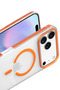 Hbc-394 Himalayas Magneticsafe Cover Compatible with iPhone 17 Pro Max - Orange - 4